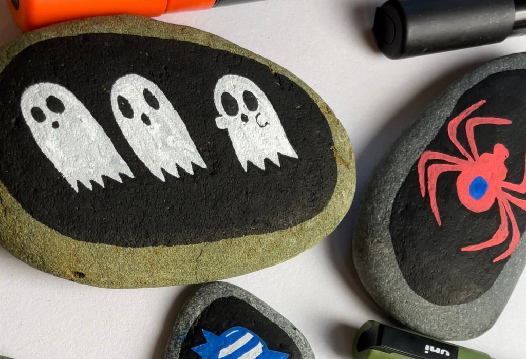 Rock Art with POSCA Paint Pens | Creative Kids Lab