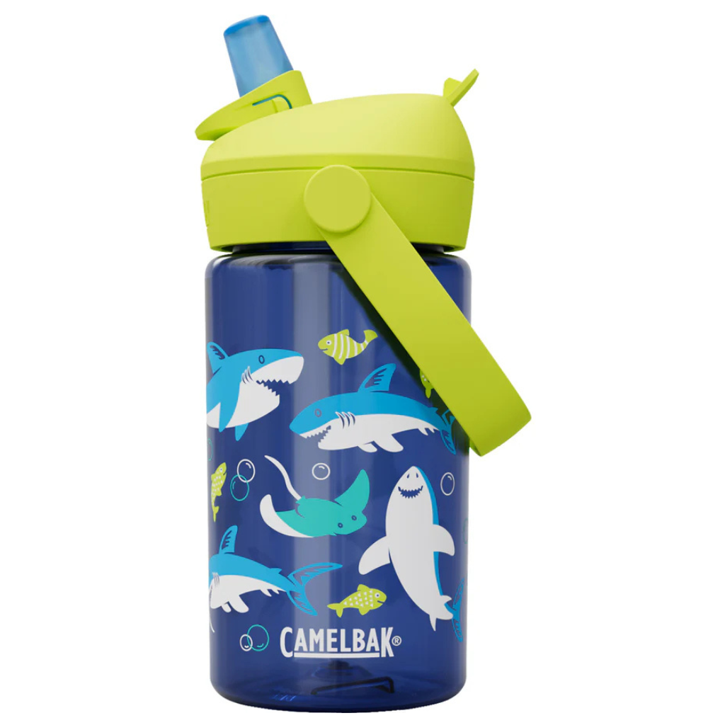 CamelBak Kids Thrive Tritan drink bottle sharks and Rays Blue
