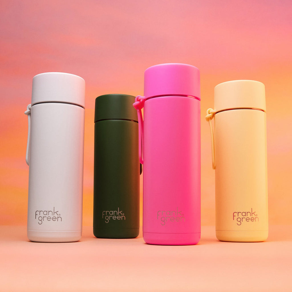 Frank Green Ceramic insulated 595ml drink bottles hero image