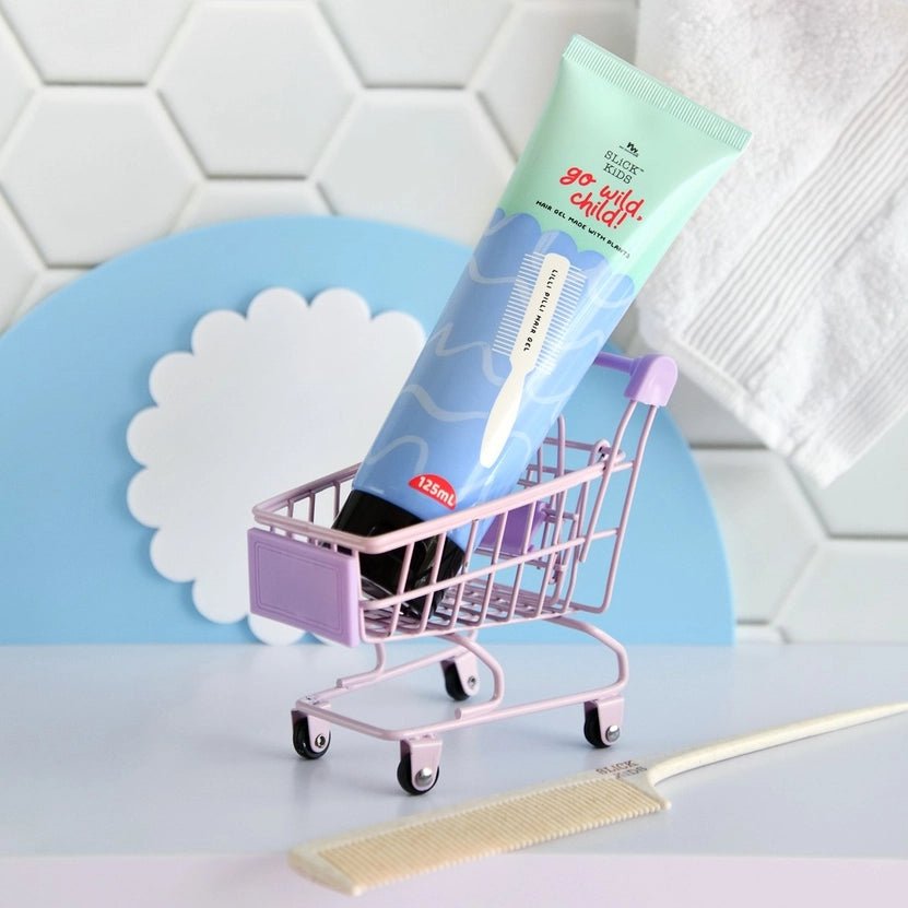 No Nasties Kids | Natural Plant Based Hair Gel in Zesty Lime and Fresh Mint - Creative Kids Lab