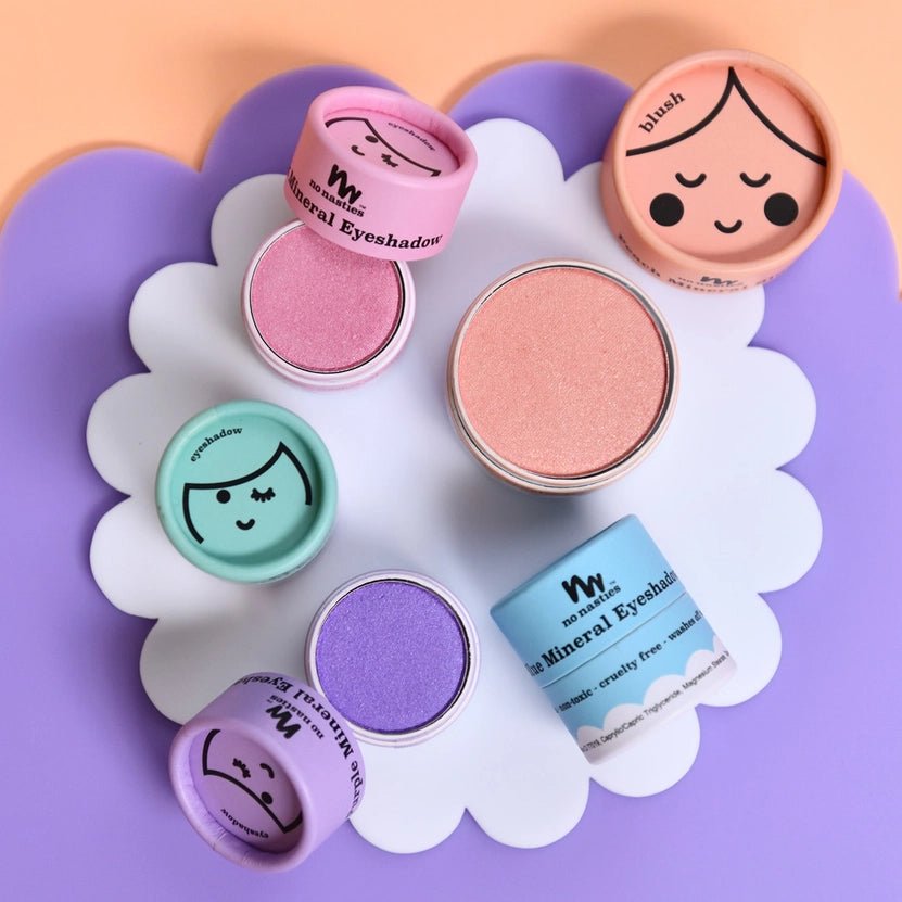 No Nasties Kids | Kids Eco Natural Pressed Eyeshadow & Blush - Creative Kids Lab