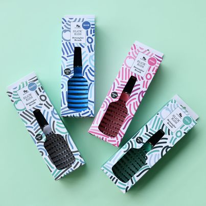 No Nasties Kids | Detangler Kids Hair Brush - Creative Kids Lab