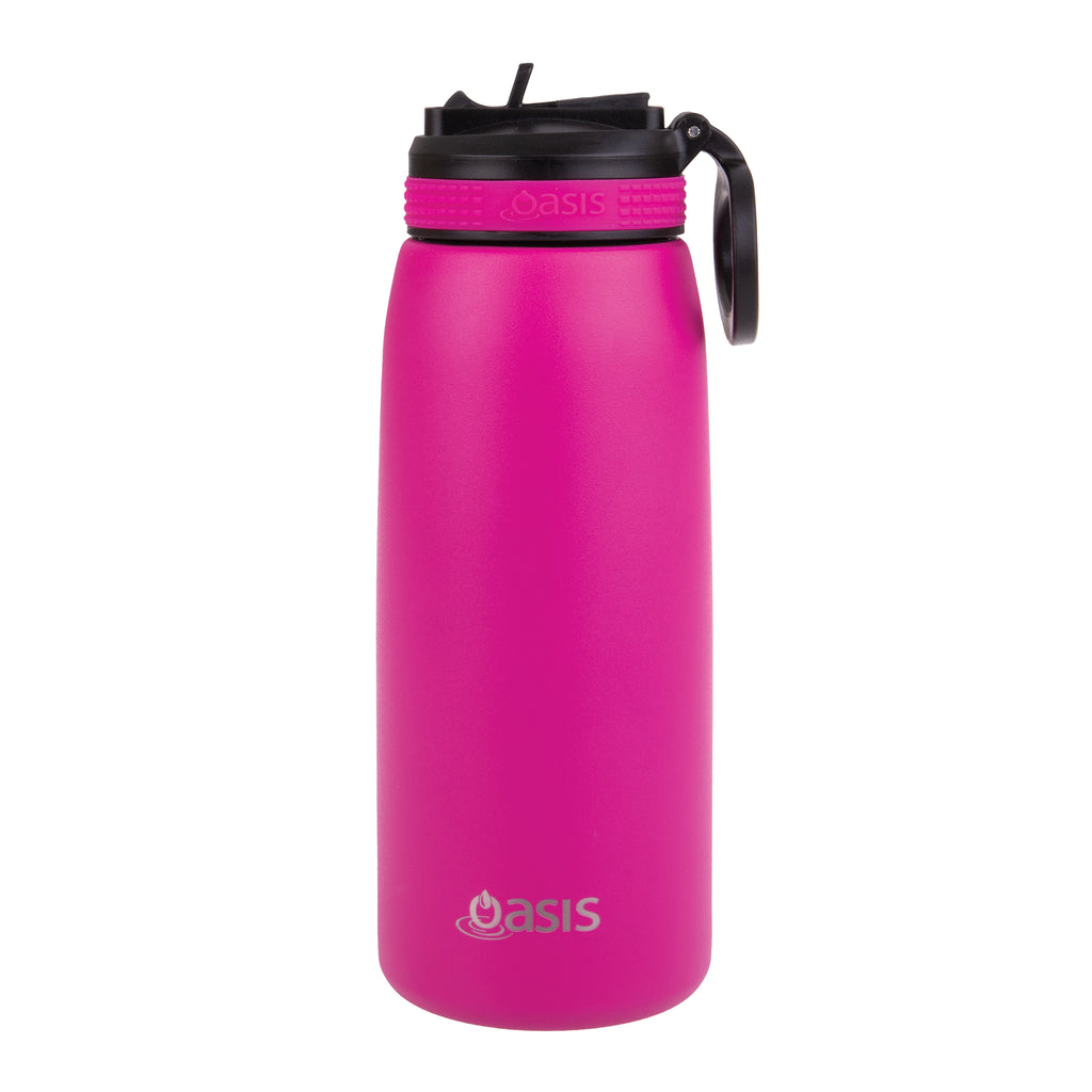 Oasis | Stainless Steel Double Wall Insulated Sports Bottle With Sipper 780ml - Creative Kids Lab