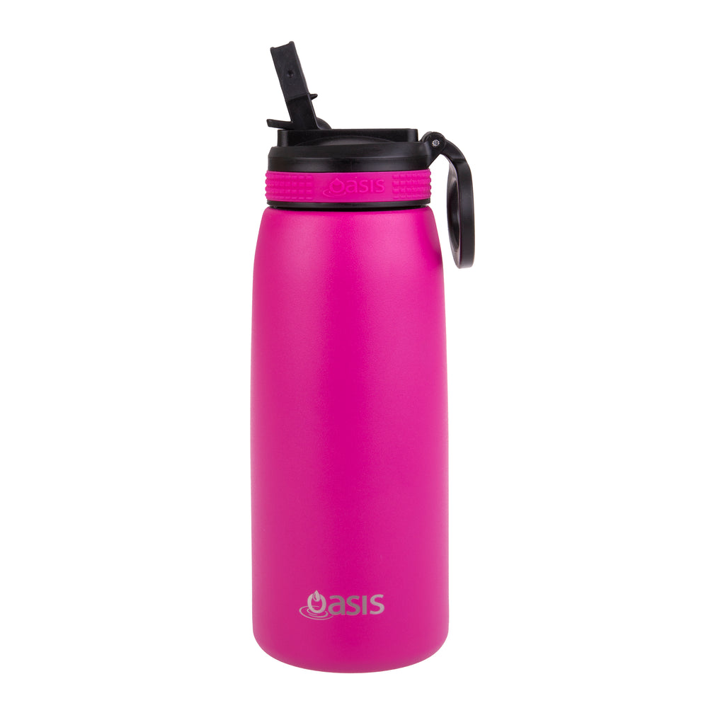 Oasis | Stainless Steel Double Wall Insulated Sports Bottle With Sipper 780ml - Creative Kids Lab