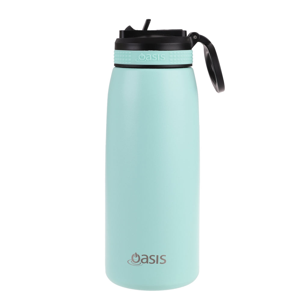Oasis | Stainless Steel Double Wall Insulated Sports Bottle With Sipper 780ml - Creative Kids Lab
