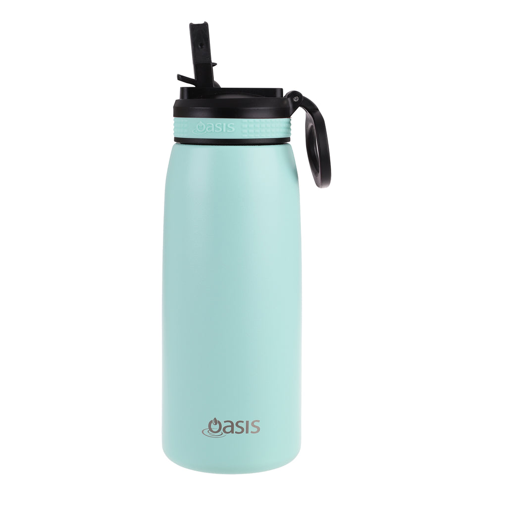 Oasis | Stainless Steel Double Wall Insulated Sports Bottle With Sipper 780ml - Creative Kids Lab