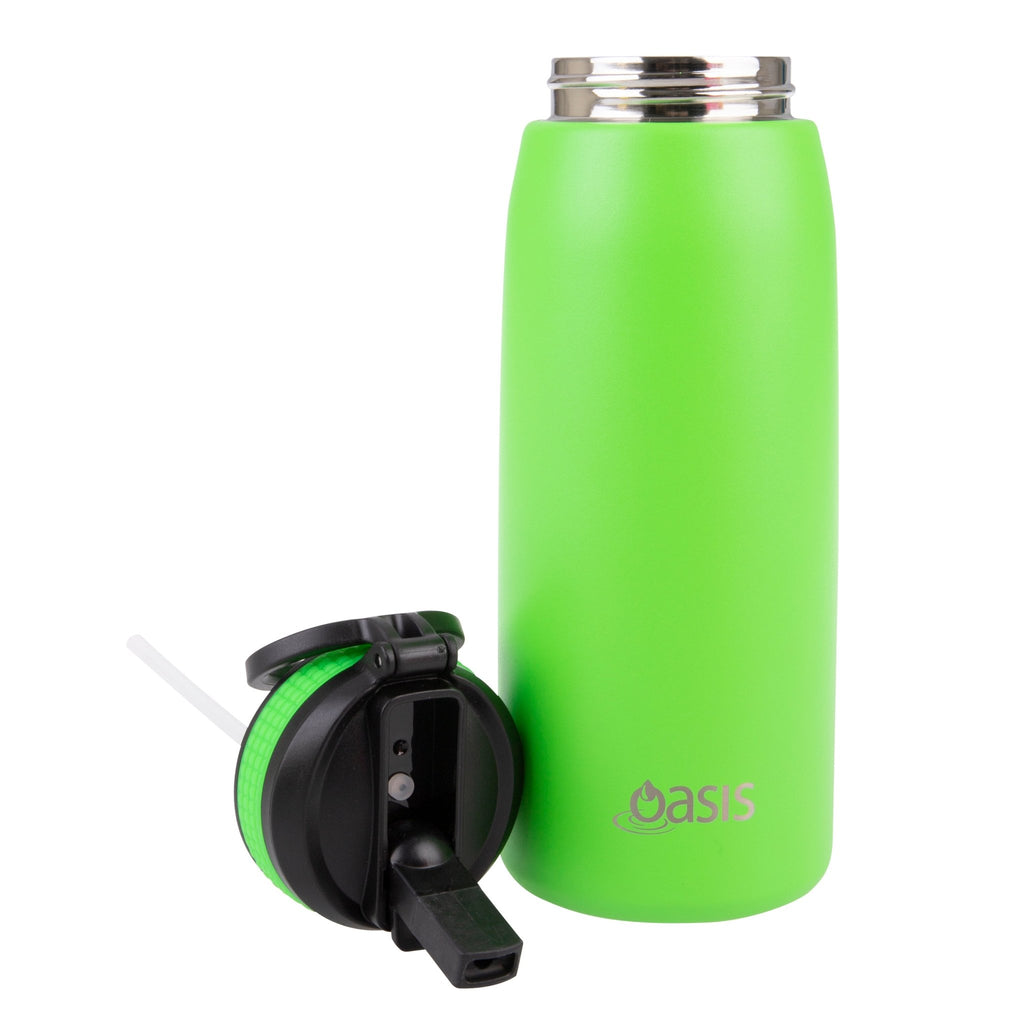 Oasis | Stainless Steel Double Wall Insulated Sports Bottle With Sipper 780ml - Creative Kids Lab
