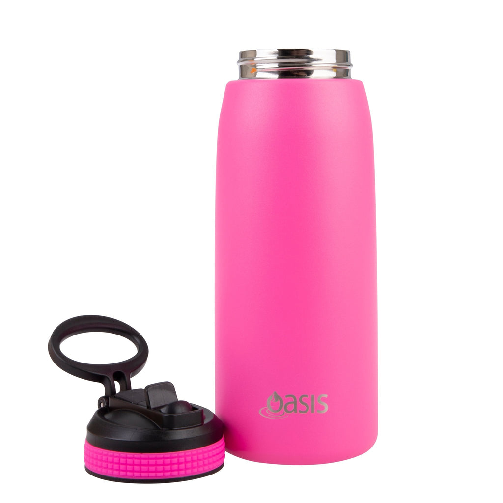 Oasis | Stainless Steel Double Wall Insulated Sports Bottle With Sipper 780ml - Creative Kids Lab