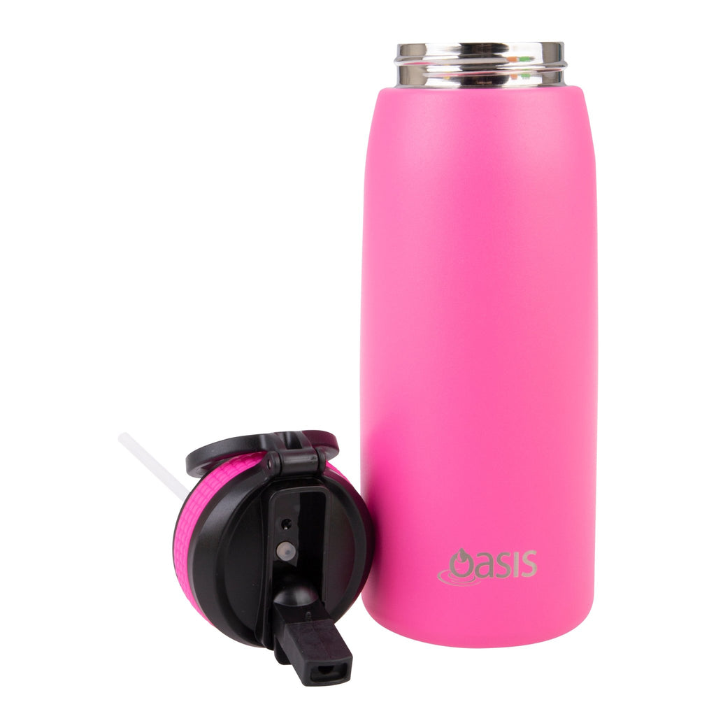 Oasis | Stainless Steel Double Wall Insulated Sports Bottle With Sipper 780ml - Creative Kids Lab