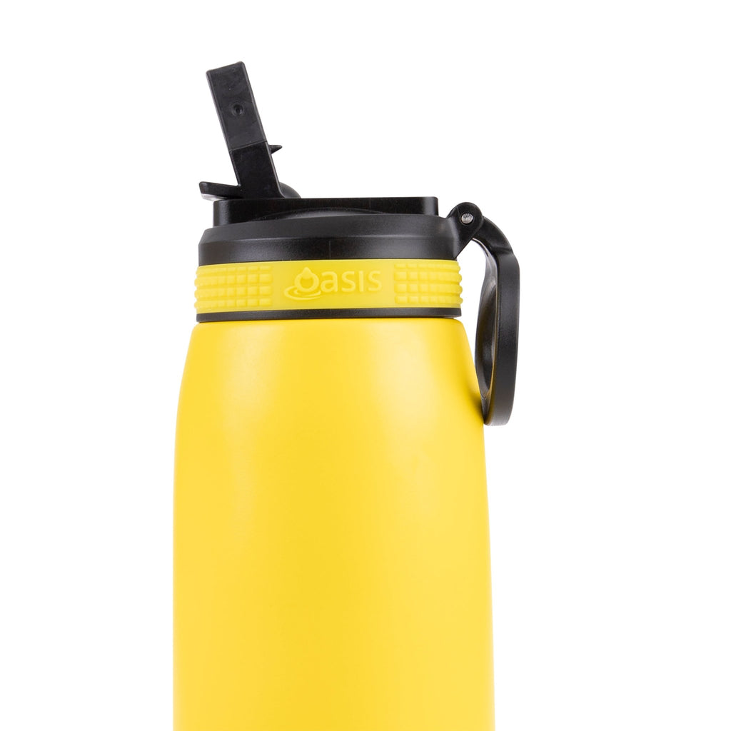 Oasis | Stainless Steel Double Wall Insulated Sports Bottle With Sipper 780ml - Creative Kids Lab