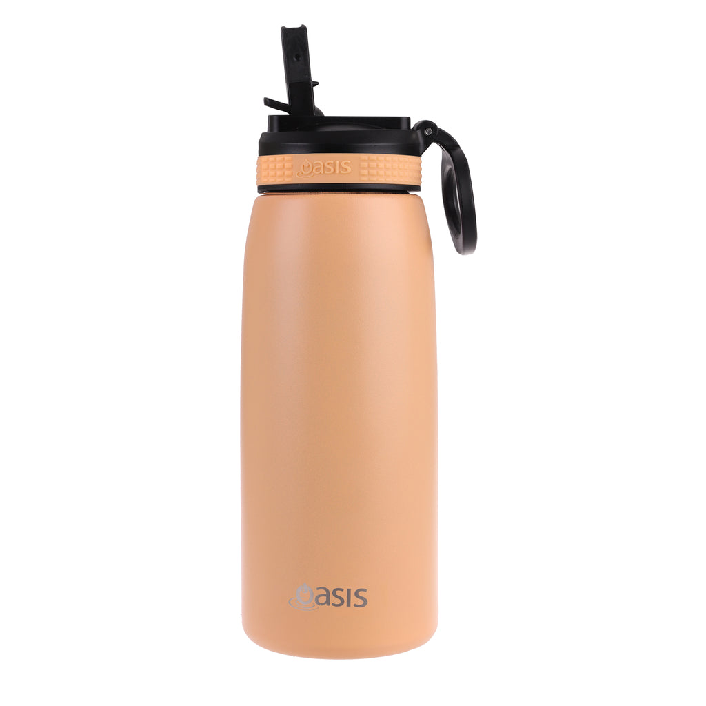 Oasis | Stainless Steel Double Wall Insulated Sports Bottle With Sipper 780ml - Creative Kids Lab