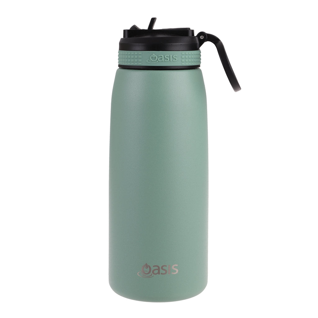 Oasis | Stainless Steel Double Wall Insulated Sports Bottle With Sipper 780ml - Creative Kids Lab