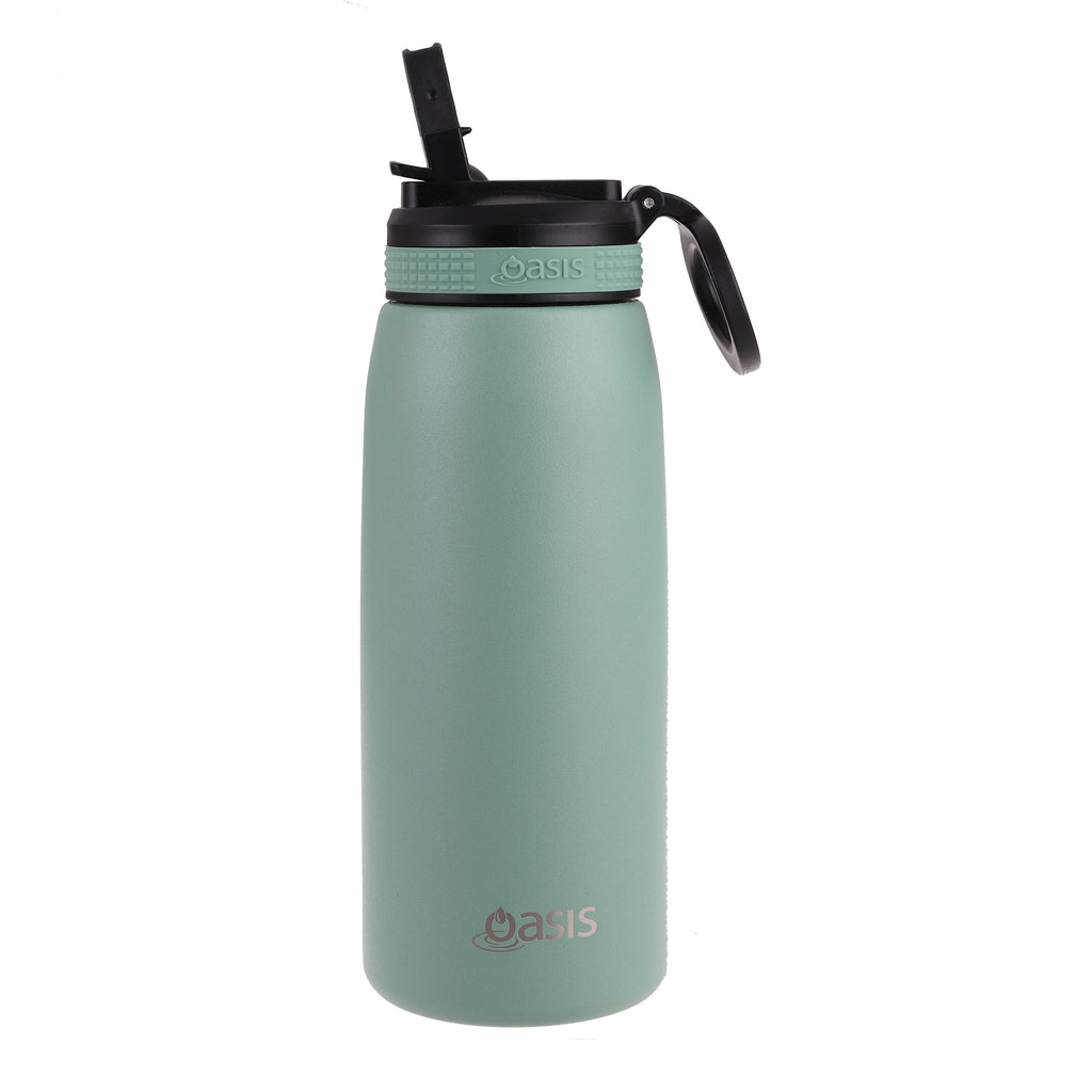 Oasis | Stainless Steel Double Wall Insulated Sports Bottle With Sipper 780ml - Creative Kids Lab