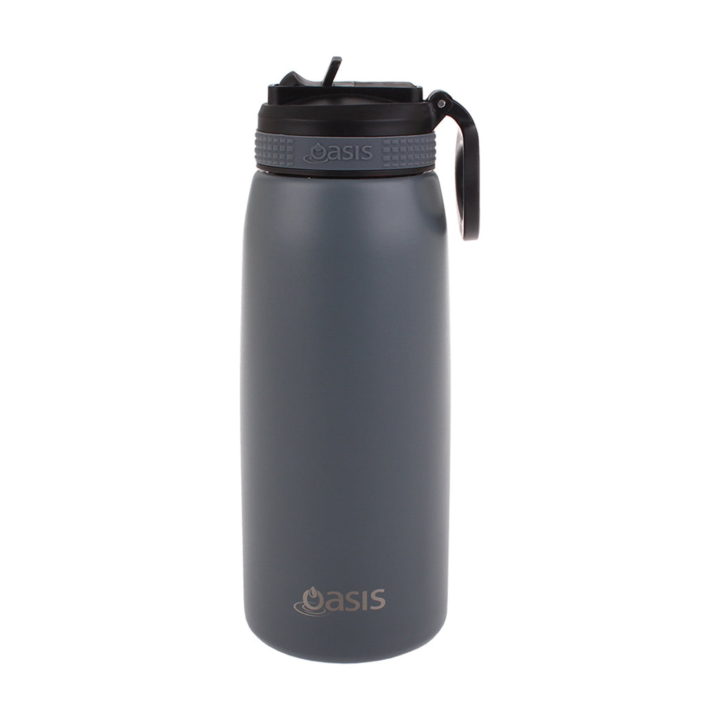 Oasis | Stainless Steel Double Wall Insulated Sports Bottle With Sipper 780ml - Creative Kids Lab