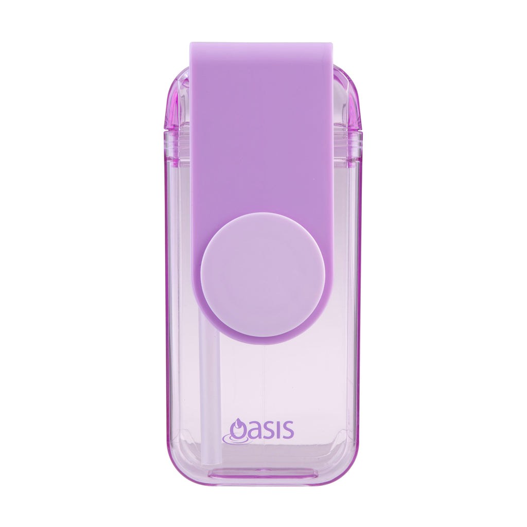 Oasis Tritan Juice Box - 300ml, now in a new Lavender colour.