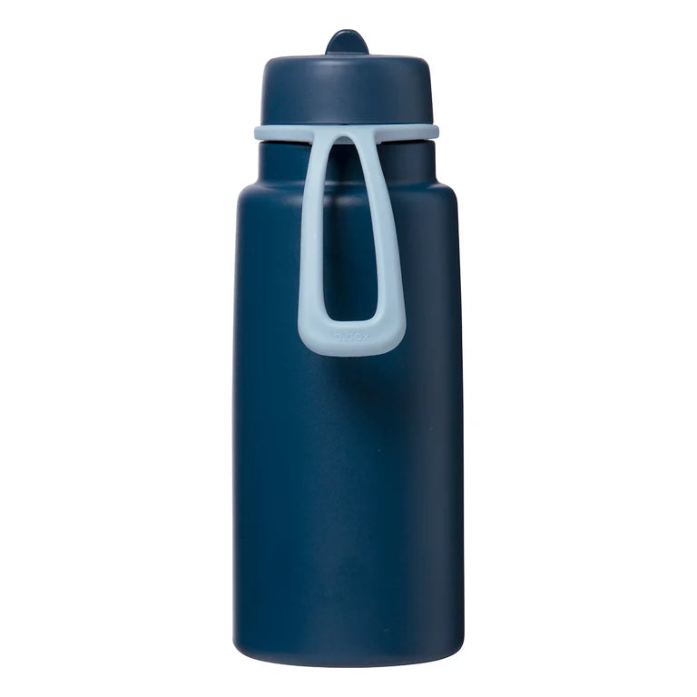 b.box Insulated Flip Top Drink Bottle, 1L - Midnight - Creative Kids Lab