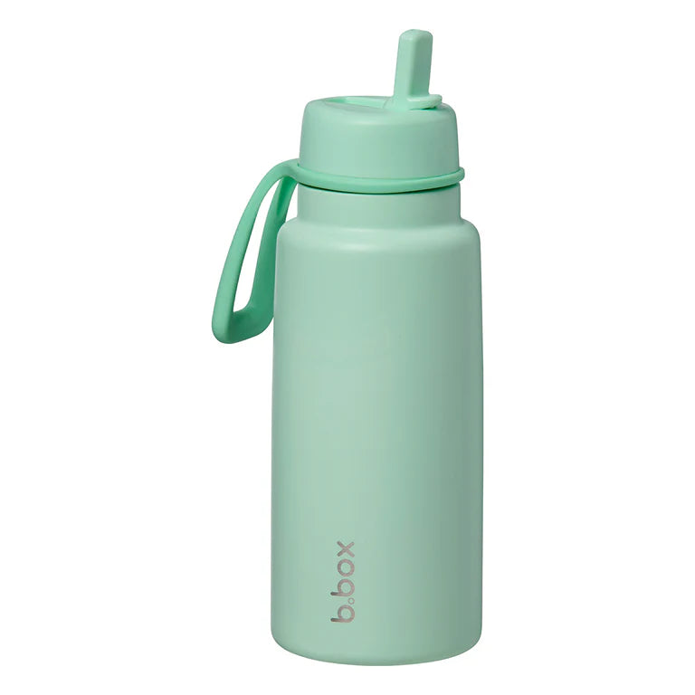 b.box Insulated Flip Top Drink Bottle, 1L - Spearmint - Creative Kids Lab