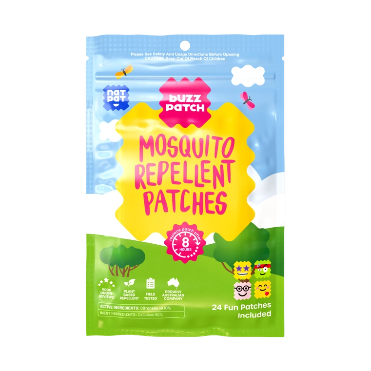 Buzz Patch Mosquito Repellent 24 Stickers Pack - Creative Kids Lab