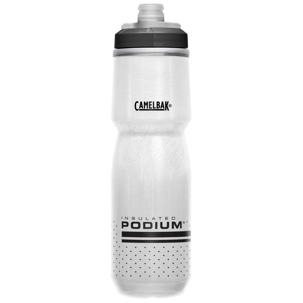 Camelbak podium chill white black drink bottle 700ml