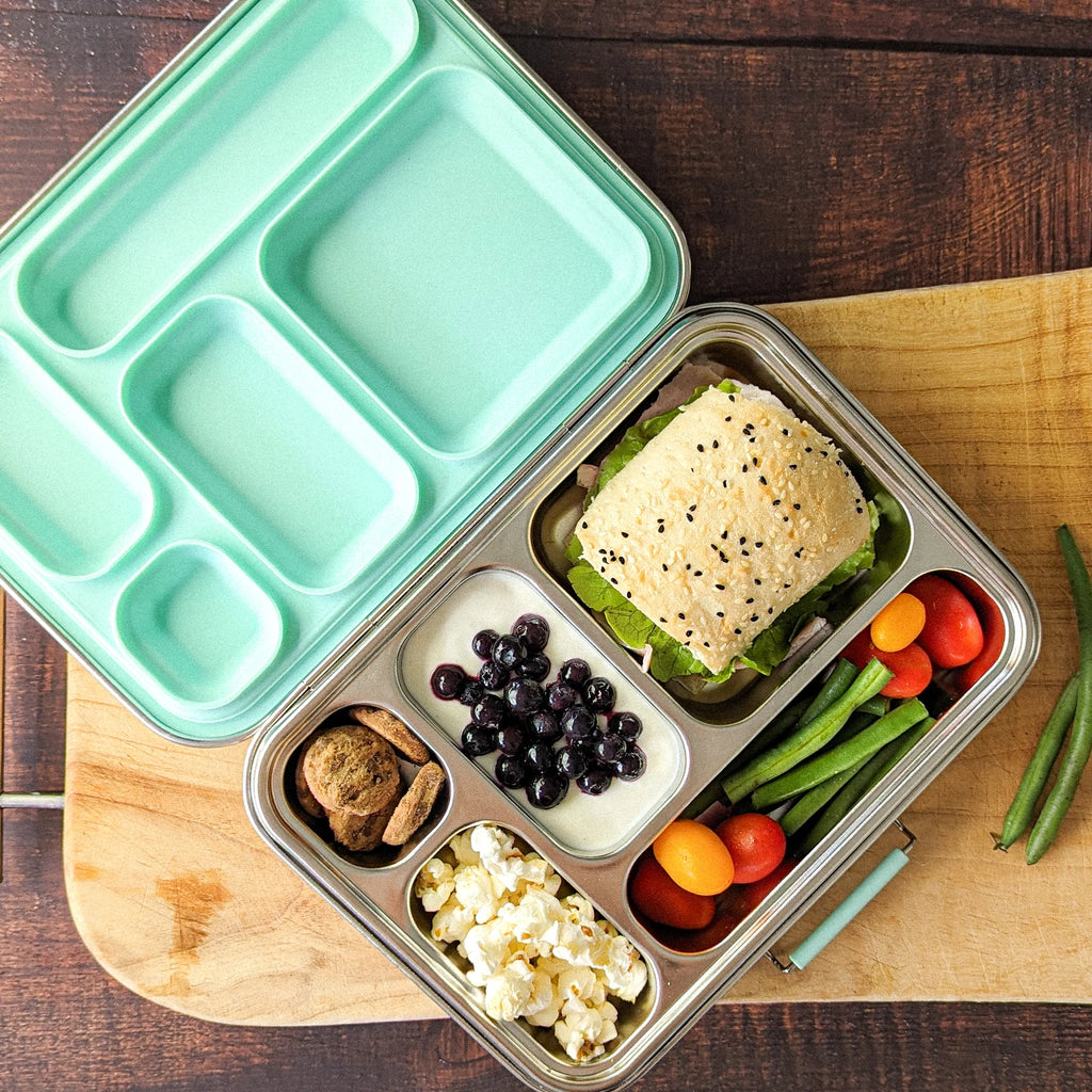 Ecococoon | Bento Lunchbox 5 | Mint - Creative Kids Lab