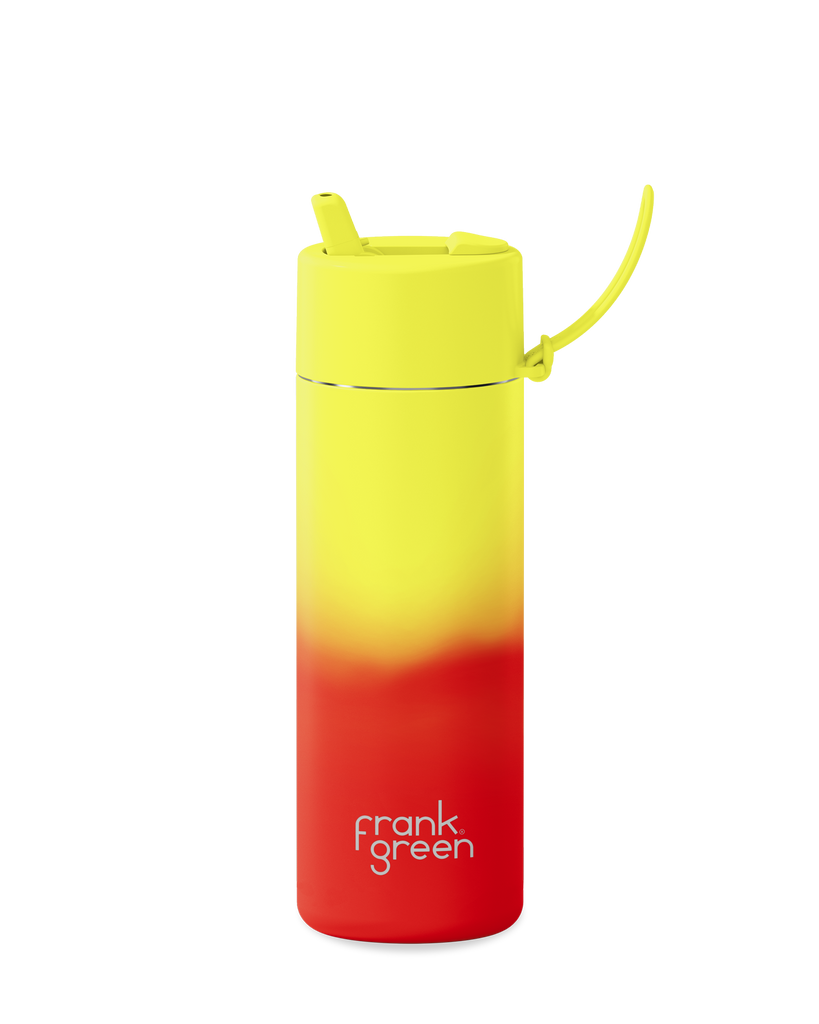 Frank Green, Colour change water bottle, 740ml, now in the all new 'Lava' style.
