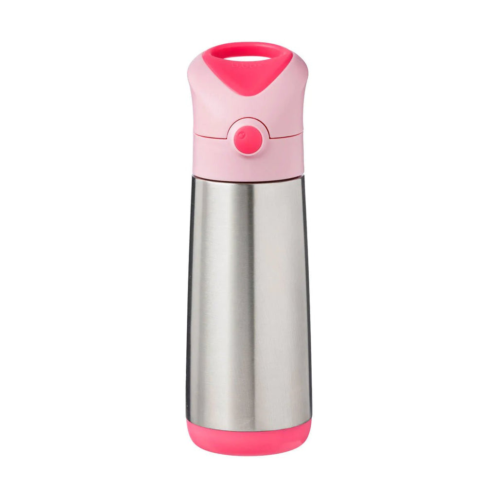 b.box | Insulated Drink Bottle | 500ml - Creative Kids Lab Flamingo fizz pink