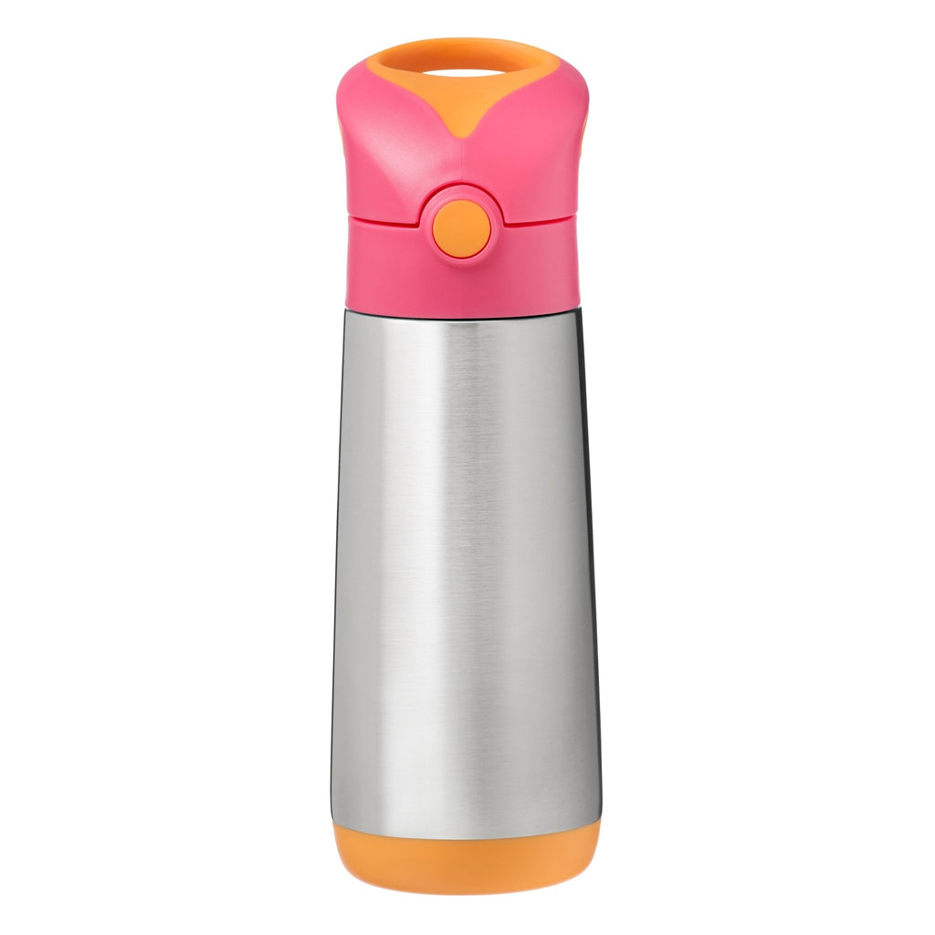 b.box | Insulated Drink Bottle | 500ml - Creative Kids Lab - strawberry shake pink