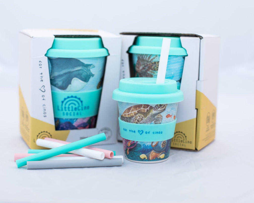 Little Cino Social | Bigger Cino Reusable Coffee Cup - Creative Kids Lab