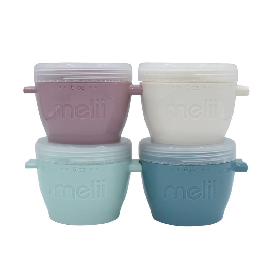 Melii Luxe | Snap & Go Pods Set 4 (60Z/180ML) - Creative Kids Lab