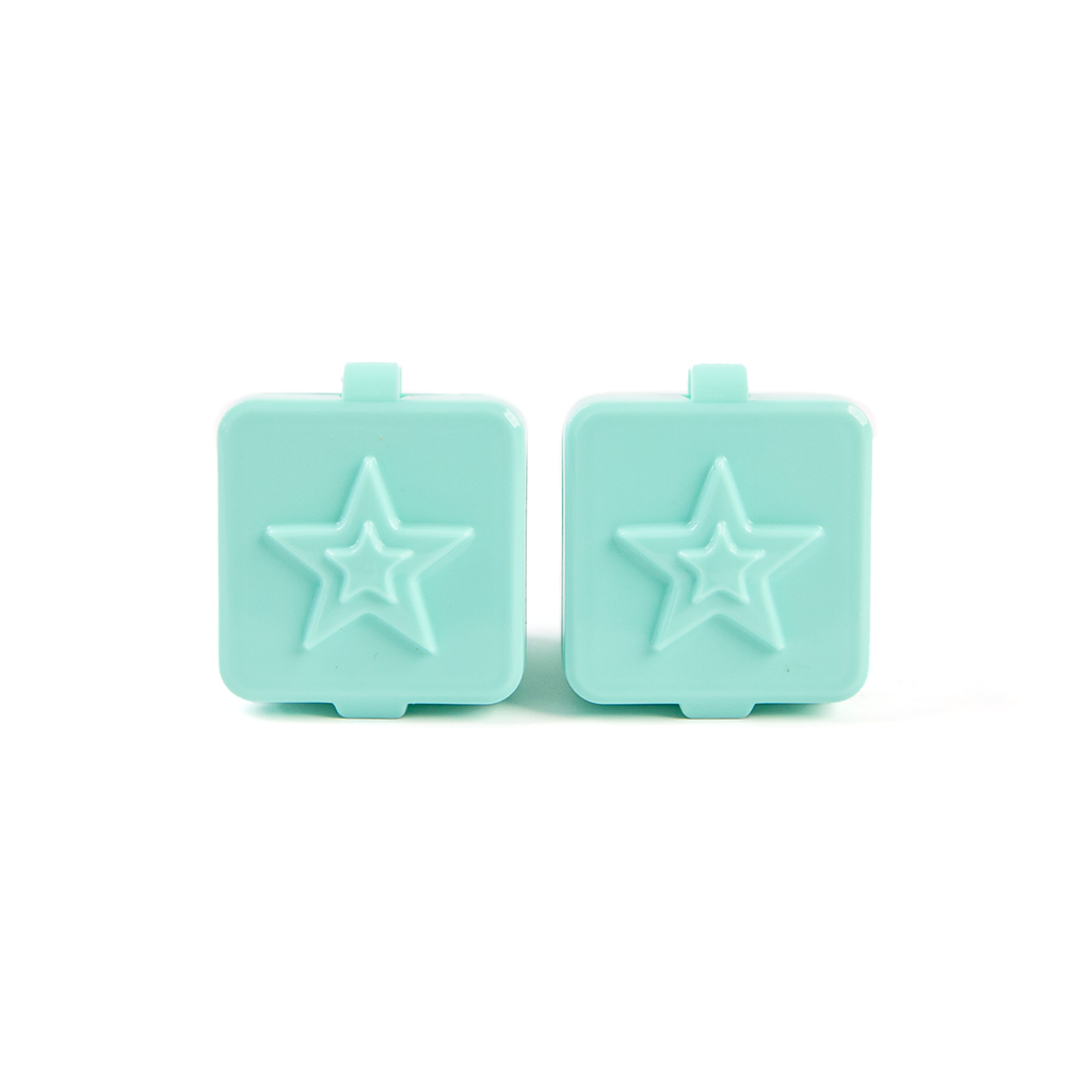 Montiico feast dip sauce containers for bento lunchboxes blue
