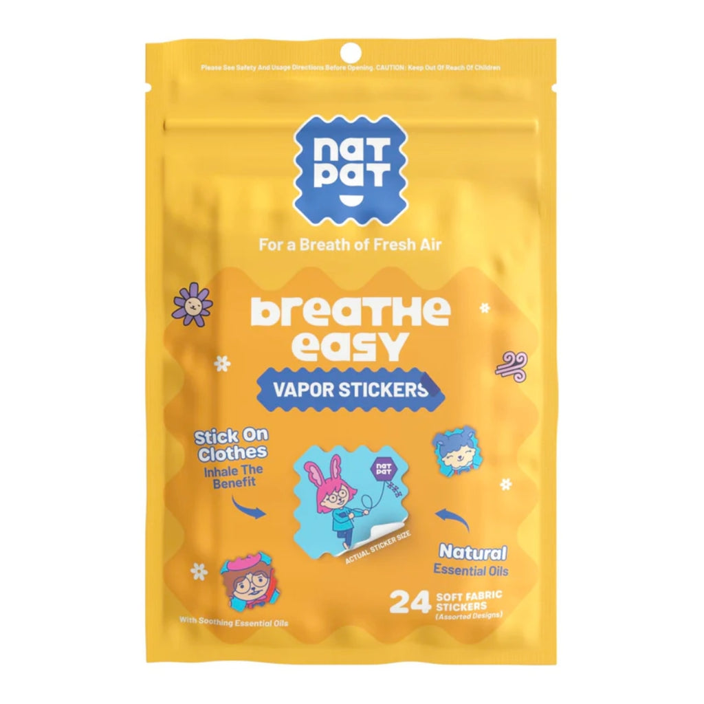 Natpat breathe easy stickers for kids 