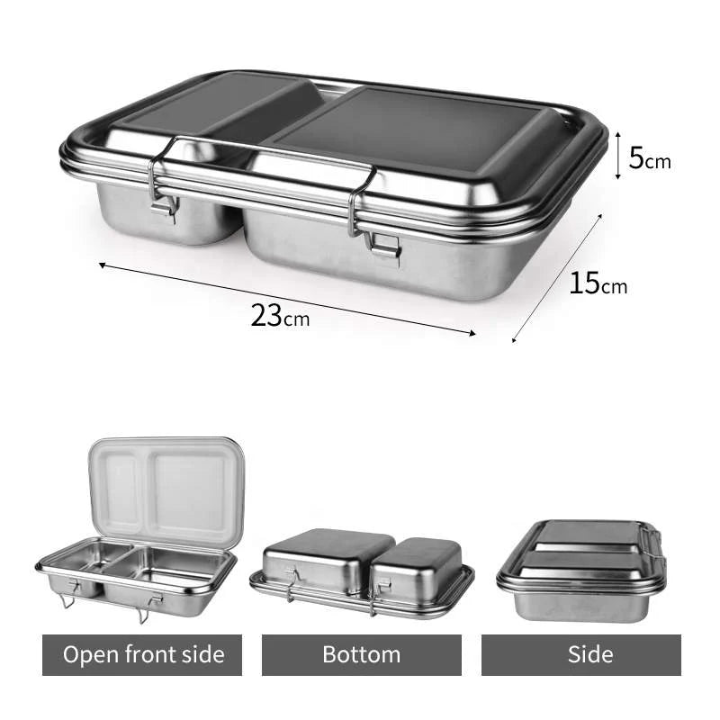 Ecococoon | Bento Lunchbox 2 | Pink Rose - Creative Kids Lab