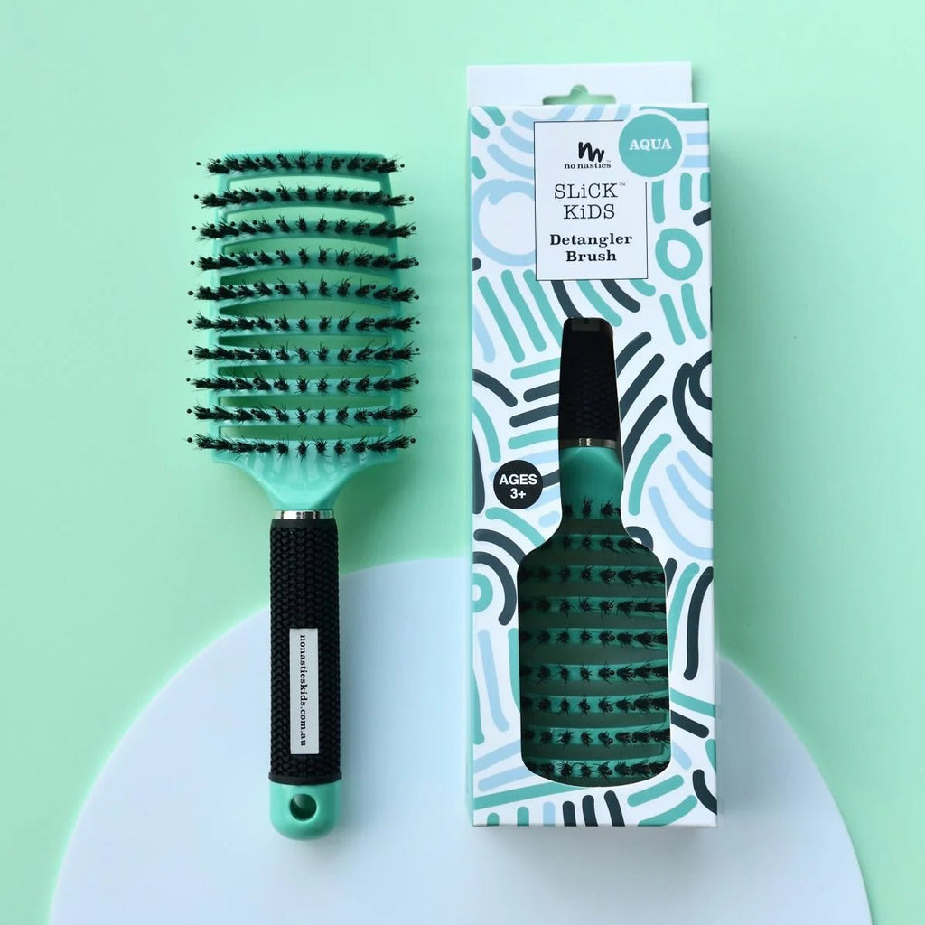 No Nasties Kids | Detangler Kids Hair Brush - Creative Kids Lab