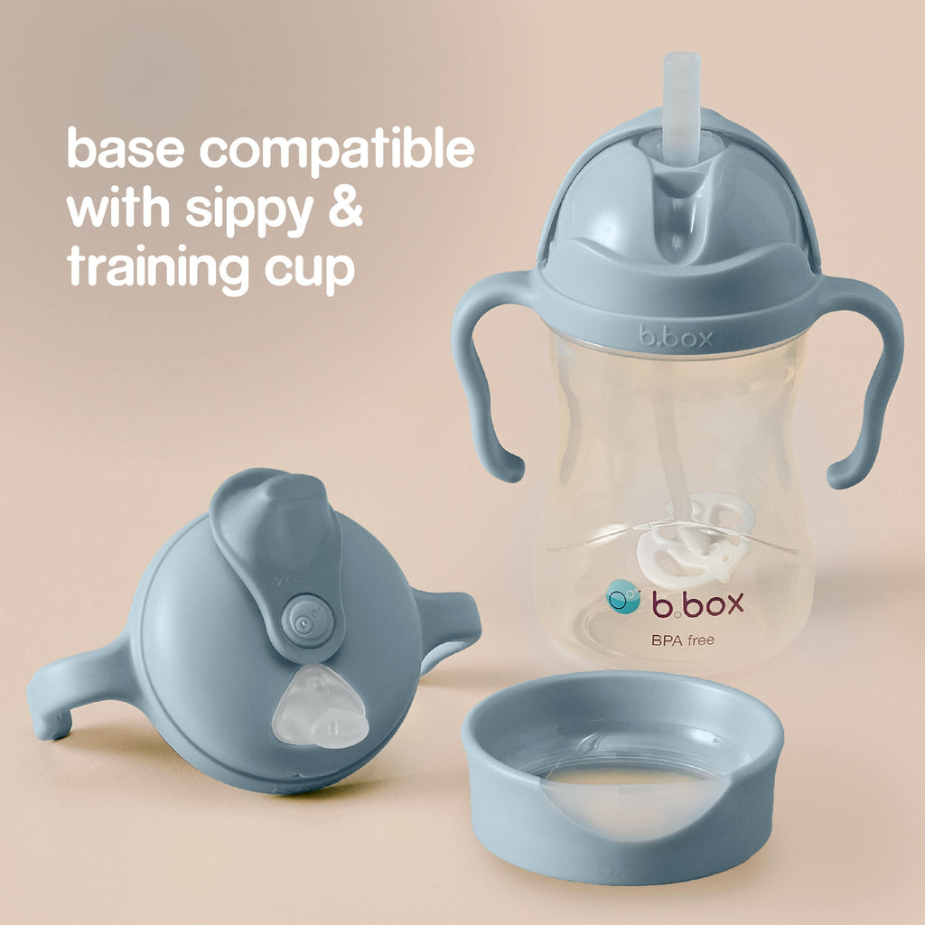 B.box Spout Cup with accessories on beige background