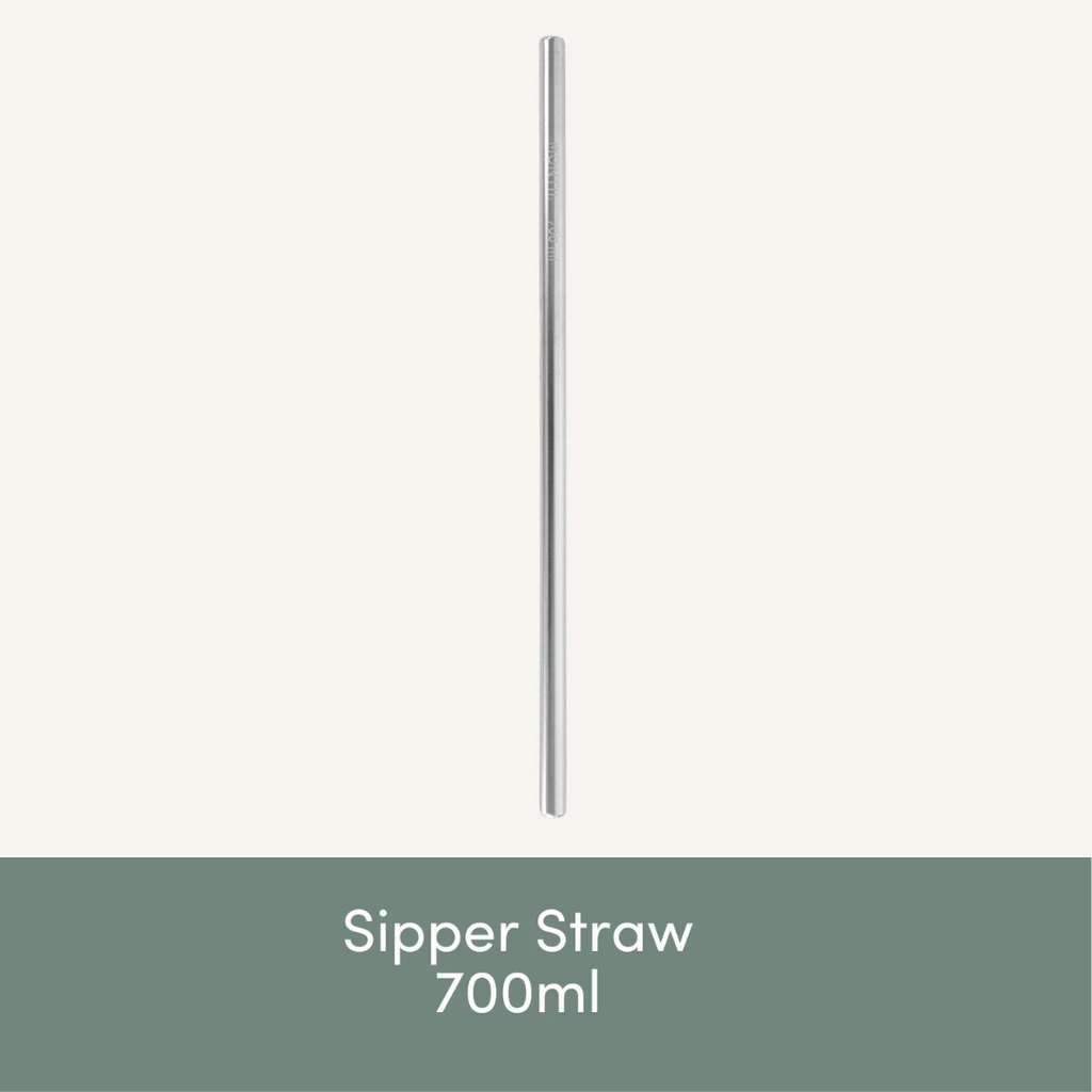 MontiiCo | Sipper Straw | Stainless Steel - Creative Kids Lab