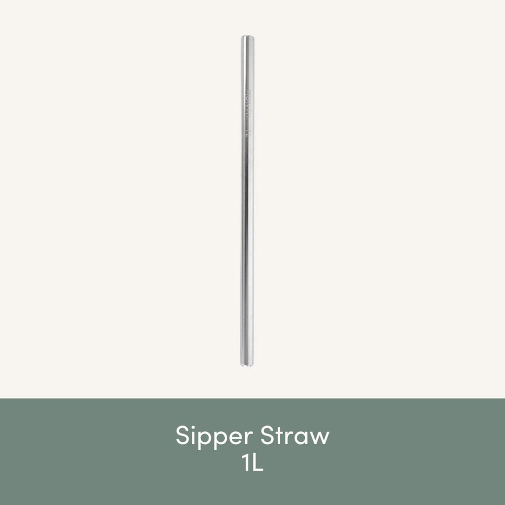 MontiiCo | Sipper Straw | Stainless Steel - Creative Kids Lab