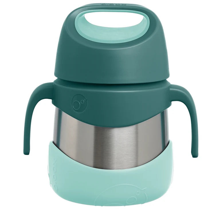b.box Insulated Food Jar Emerald Forest Green stainless steel 335ml