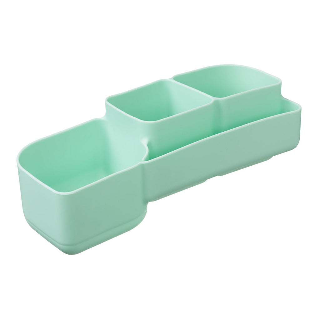 bbox bento buddy silicone tray insert for lunchbox forest green