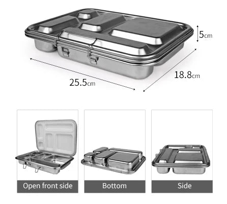 Ecococoon | Bento Lunchbox 5 | Limoncello - Creative Kids Lab
