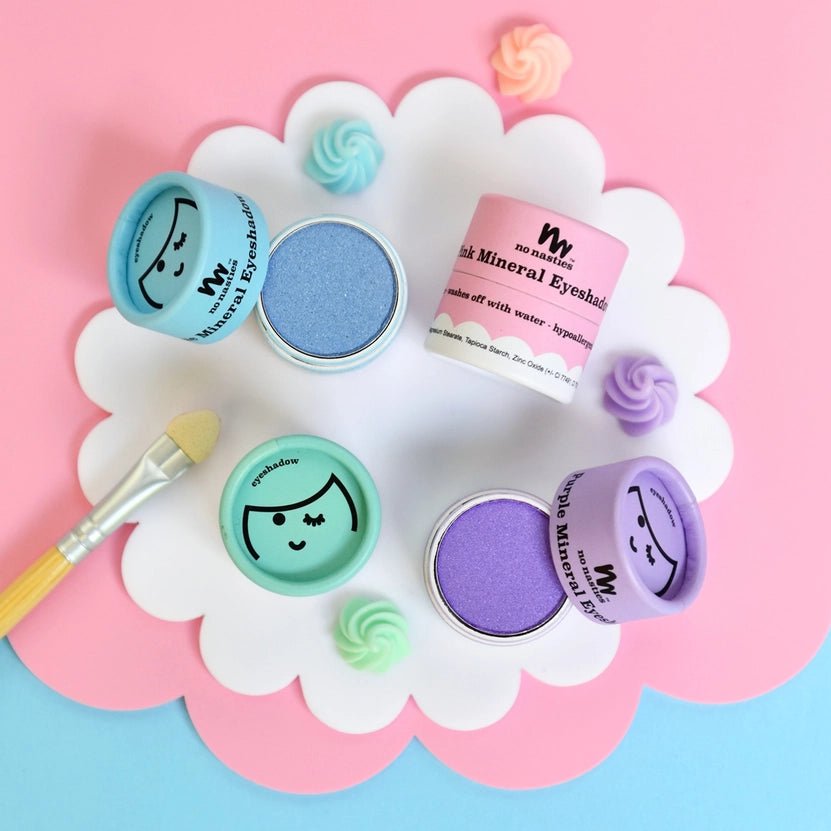 No Nasties Kids | Kids Eco Natural Pressed Eyeshadow & Blush - Creative Kids Lab
