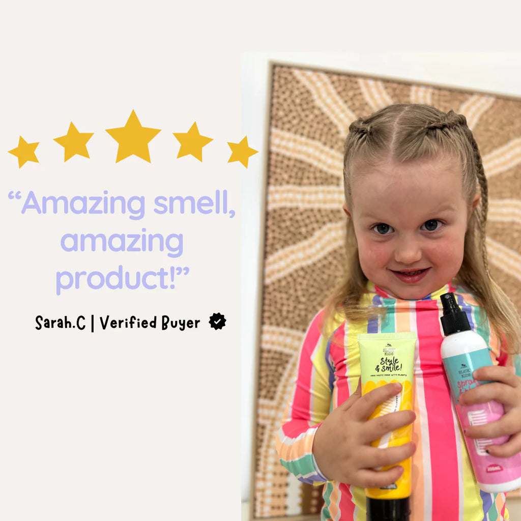 No Nasties Kids | Slick Kids| Natural Plant Based Hair Paste | Fresh Coconut and Zesty Lime | 125ml - Creative Kids Lab